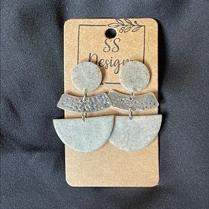 Polymer clay earrings